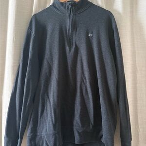 Vineyard Vines Men's Charcoal Zip-Up Sweater